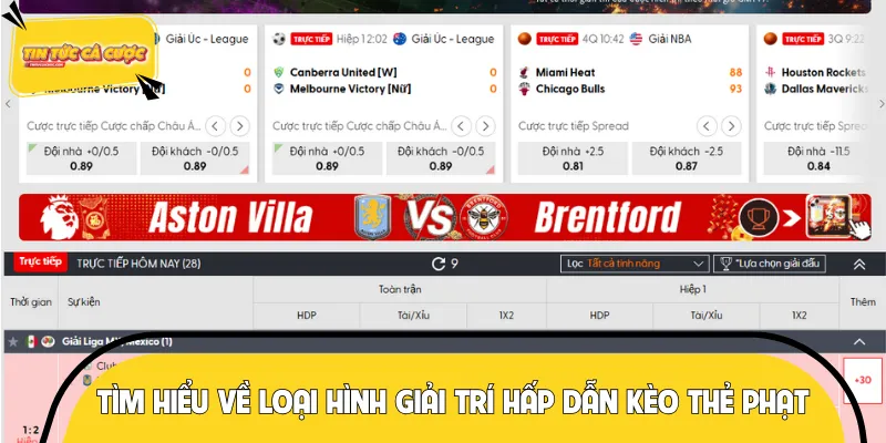 Kèo thẻ phạt là loại hình cược phụ phổ biến trong bóng đá trực tuyến